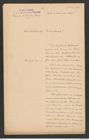 k.k. naturhistorisches Hofmuseum, Intendanzakten 1885-1896 (Hauer), Aktenzahl Z.664.h/1890, Seite 1